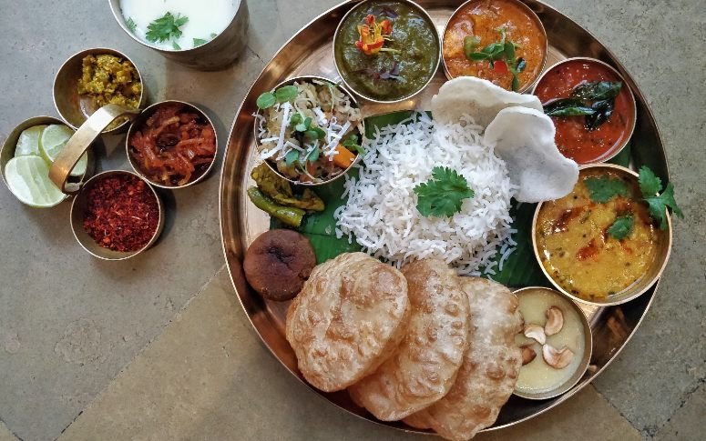 Maharashtrian Vegetarian Thali