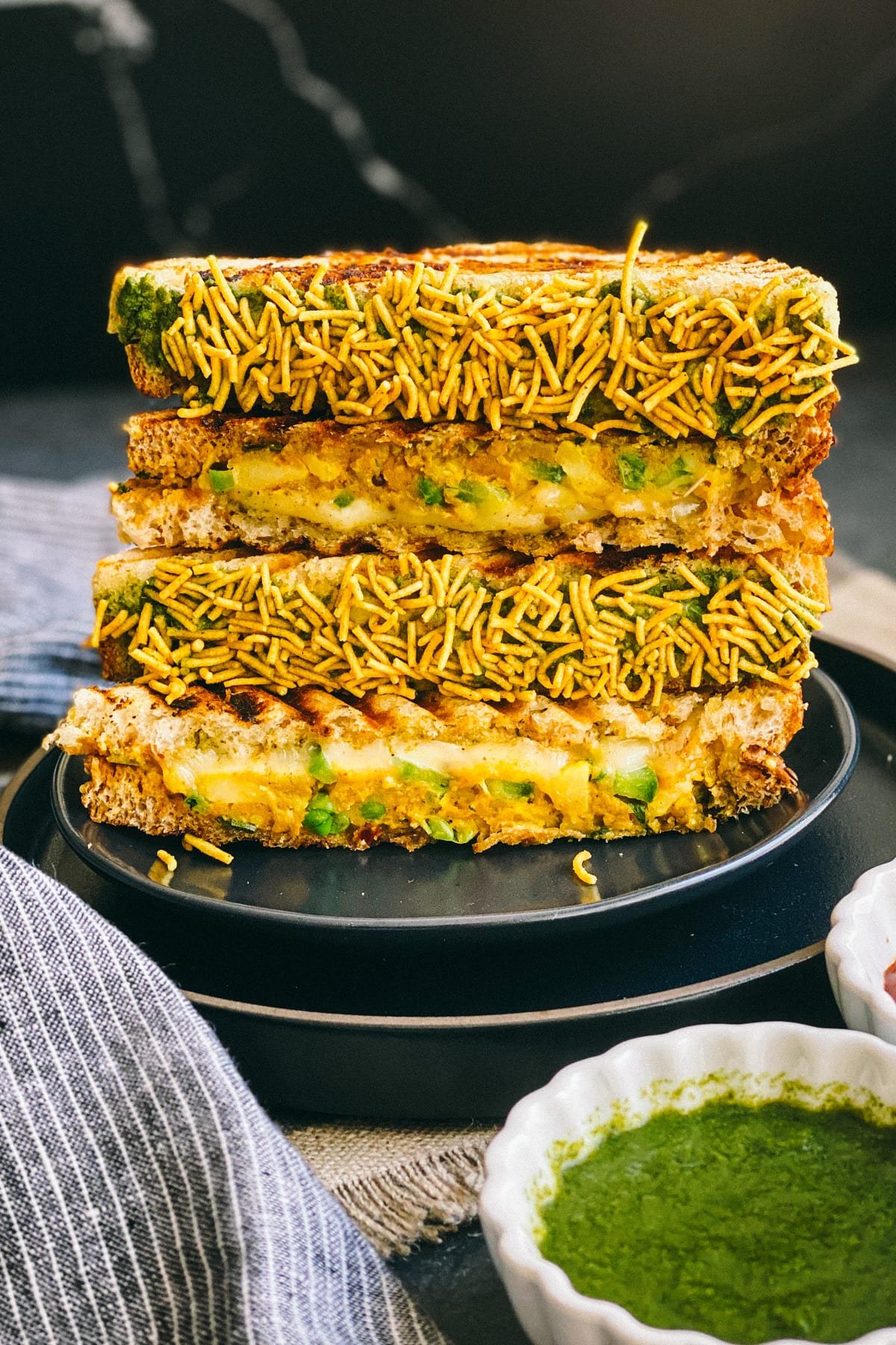 BOMBAY MASALA GRILLED SANDWICH