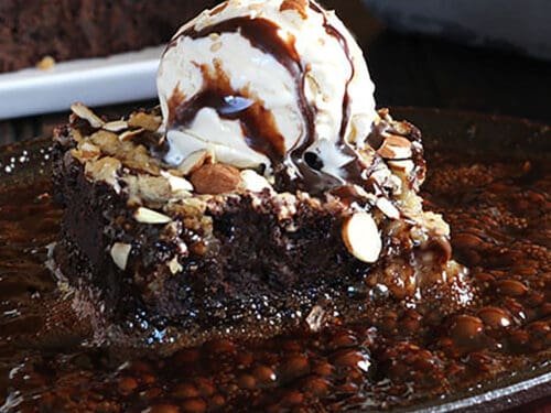 Brownie with Ice Cream