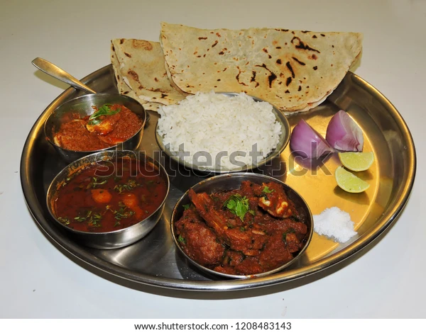 Mutton Raan Thali