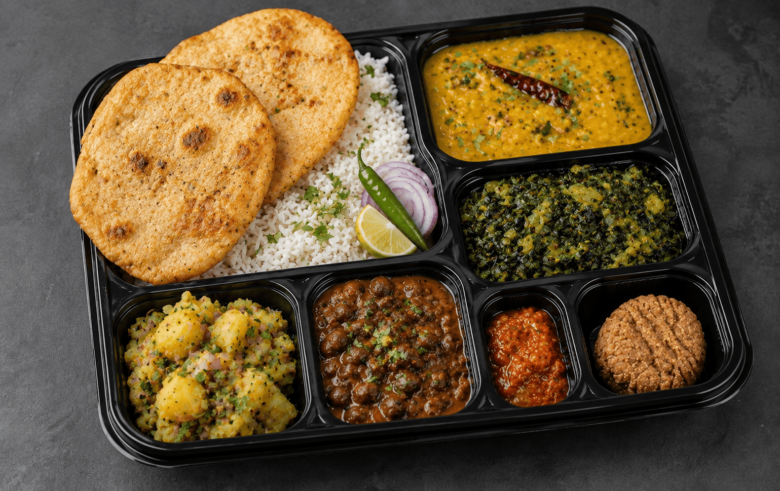 Jharkhandi Thali (Vegan)