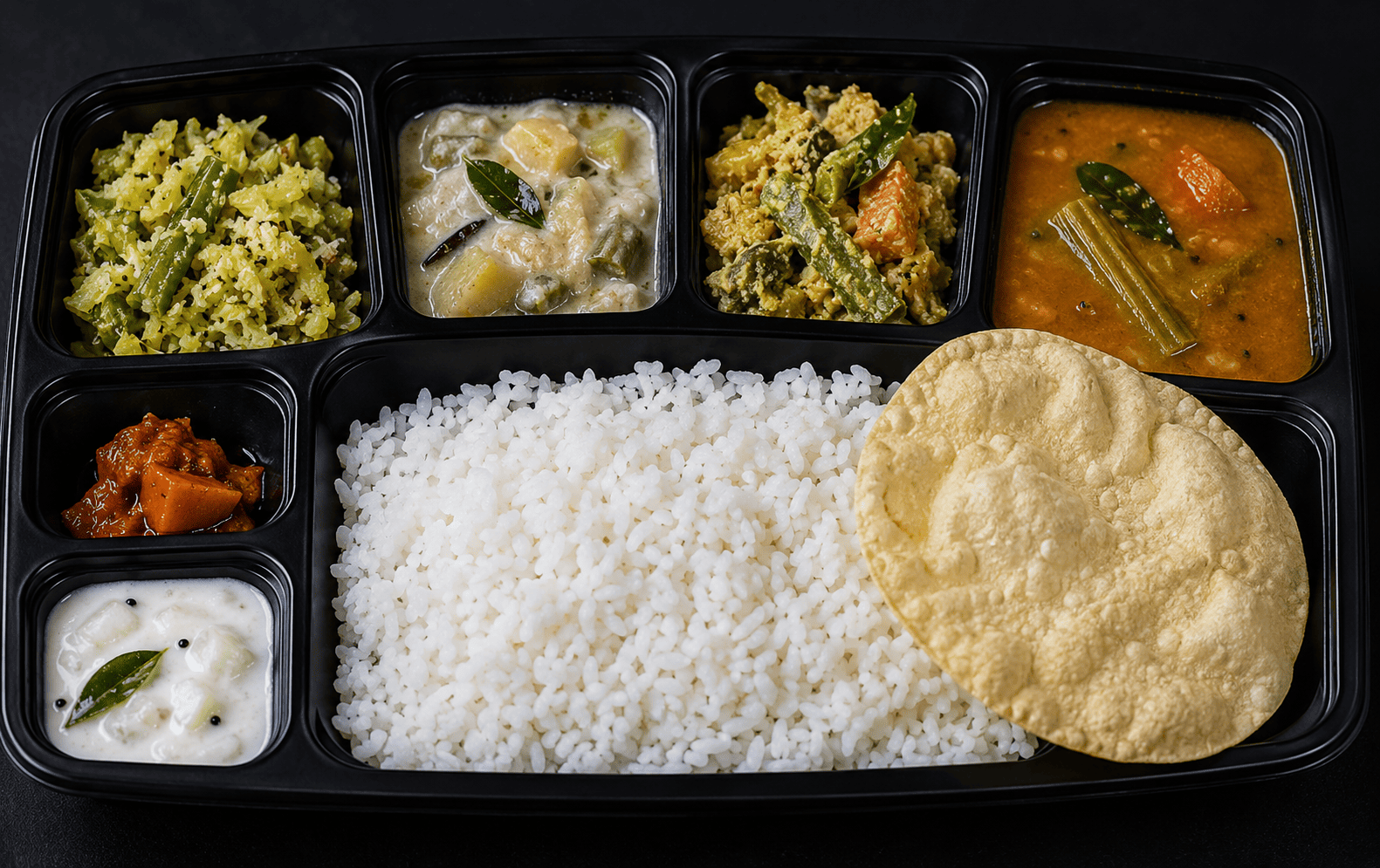 Kerala Thali (Vegetarian)