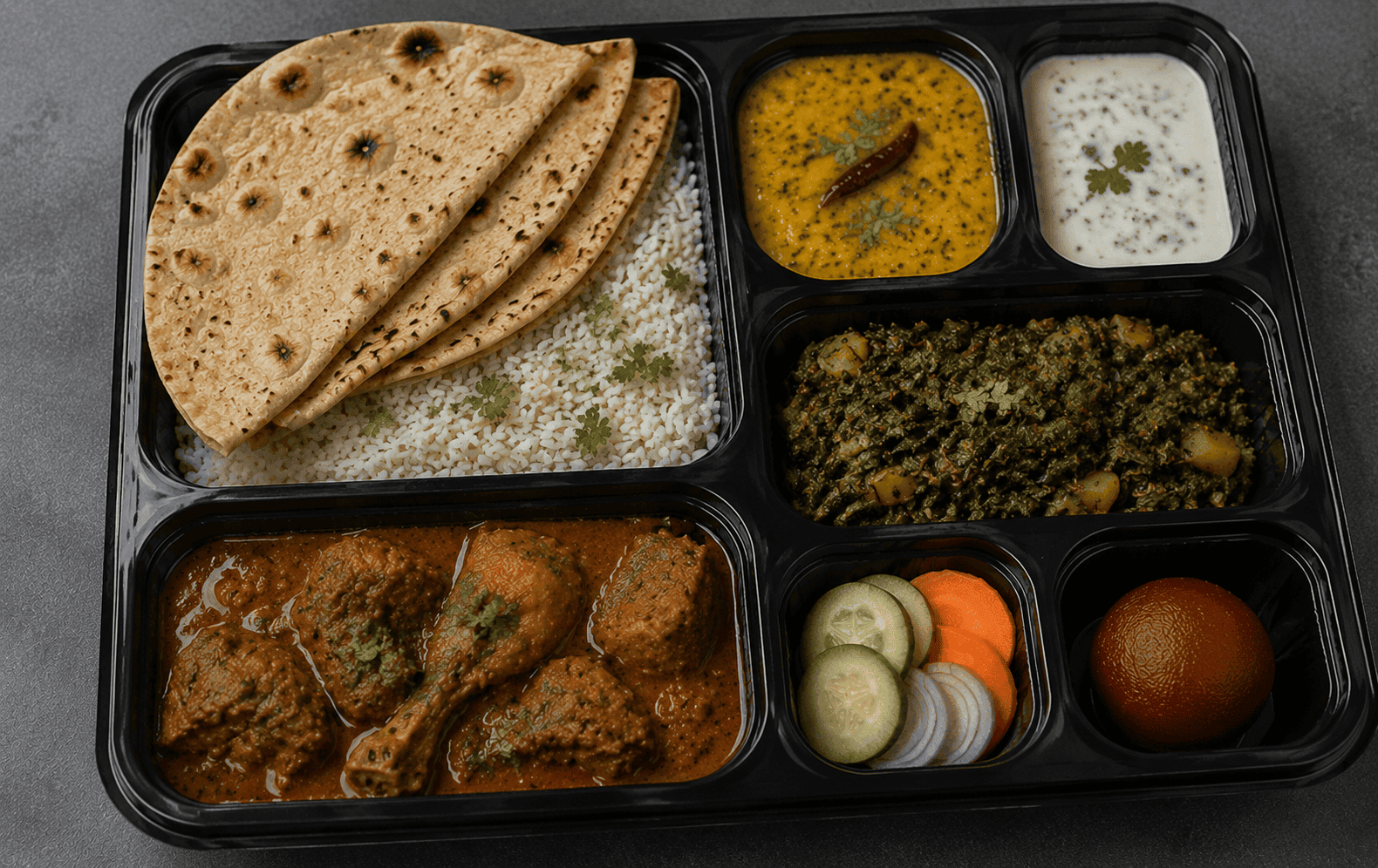 Uttarakhand thali (Non- Vegetarian)