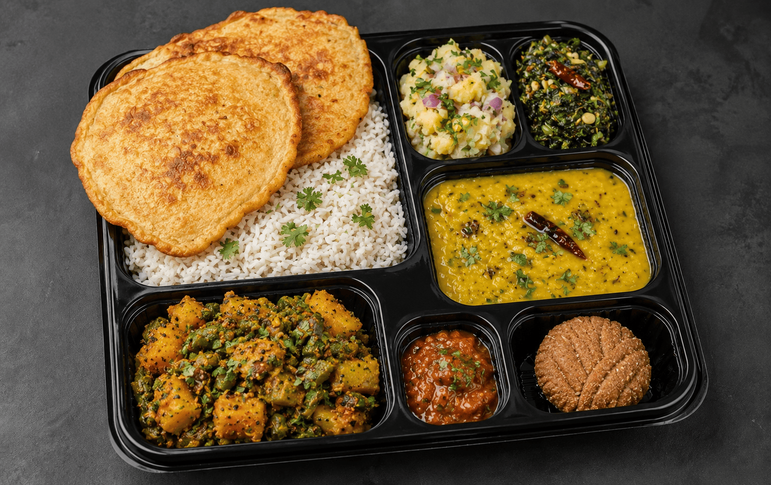 Jharkhandi Thali (Vegetarian)